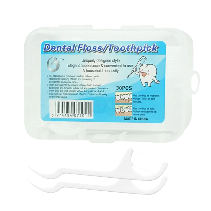 Dental Floss Toothpick